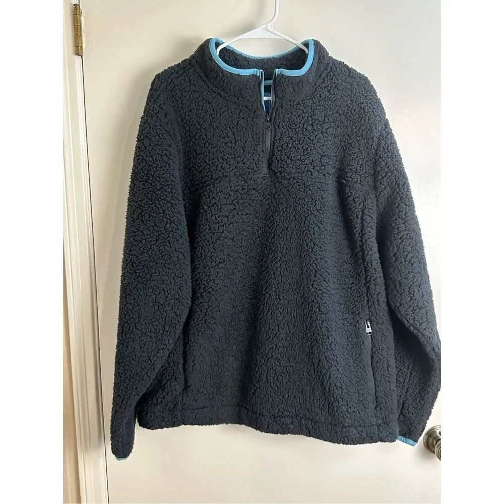 Chubbies sz XXL men’s Sherpa sweatshirt 1/4 zip